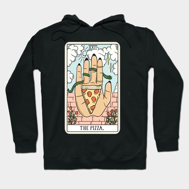 PIZZA READING (LIGHT) Hoodie by sagepizza